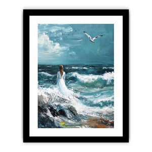 Sea Walk  Art Print