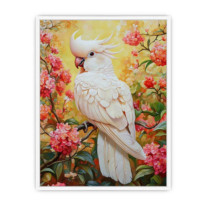 Cockatoo (including the Sulphur-Crested Cockatoo) Framed Print