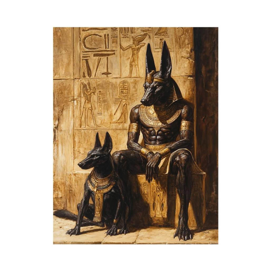The Anubis  and Horous