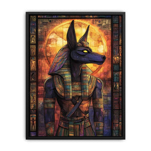 Egyptian Anubis  Painting