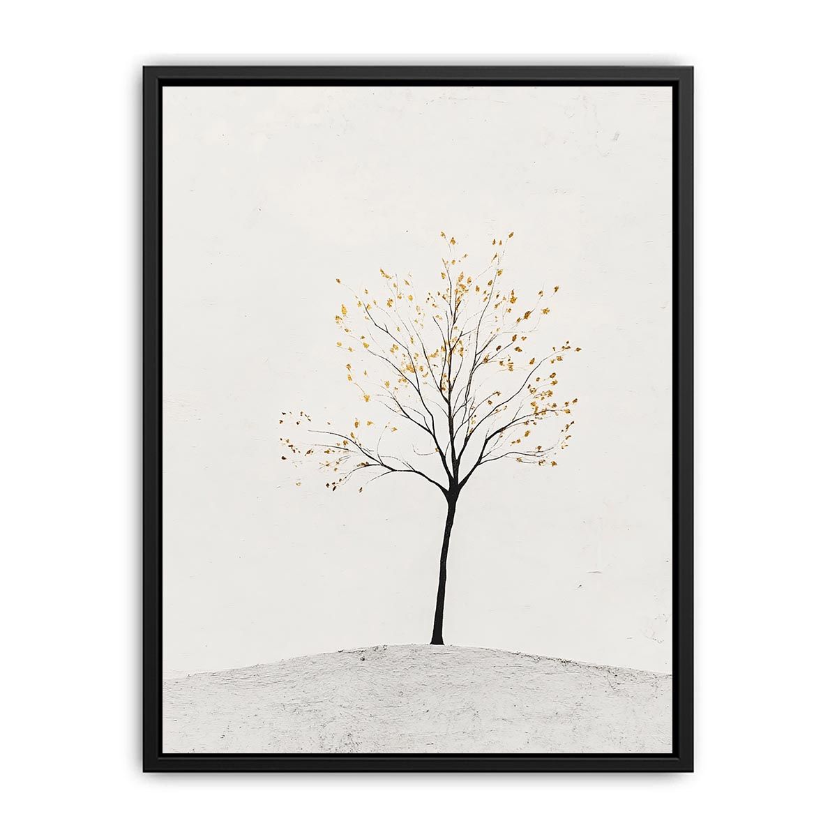 solitary pine  Painting