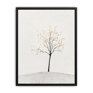 solitary pine  Painting
