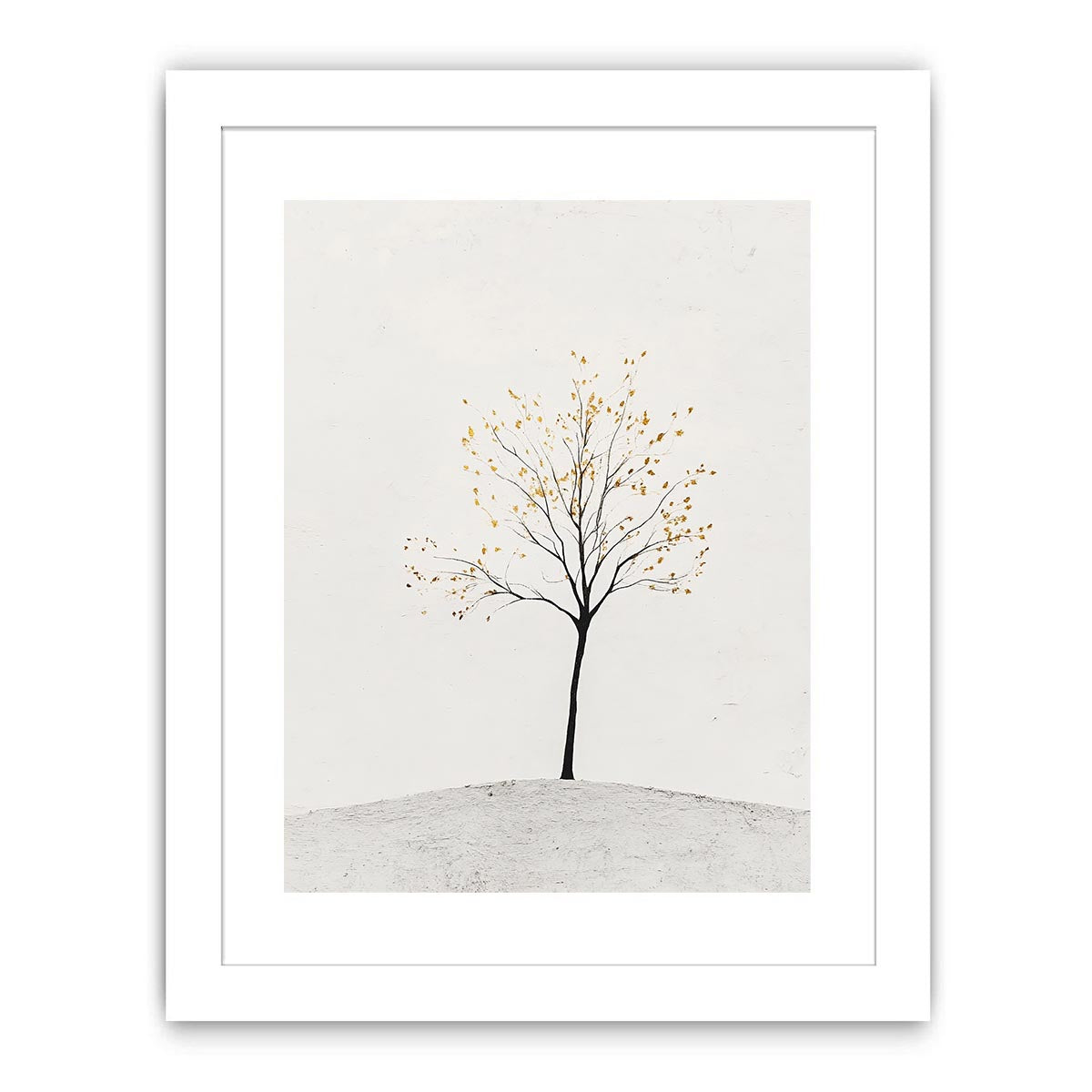 solitary pine Streched canvas