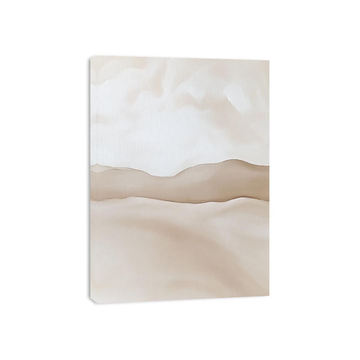 Neautral beach Canvas Print