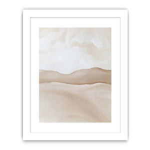 Neautral beach Streched canvas