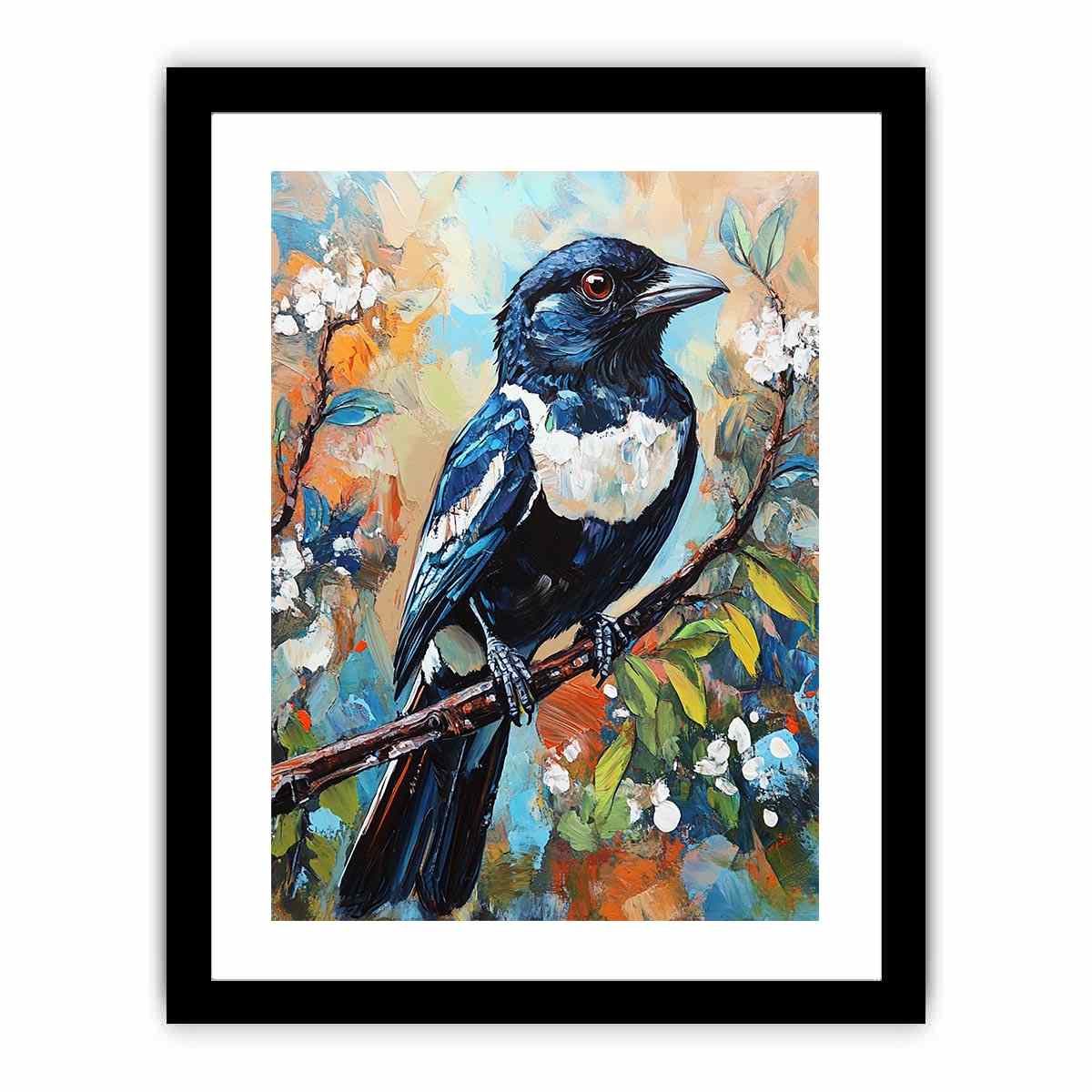 Australian Magpie  Art Print