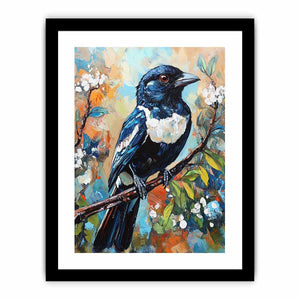 Australian Magpie  Art Print