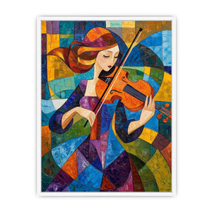 melodic  Framed Print