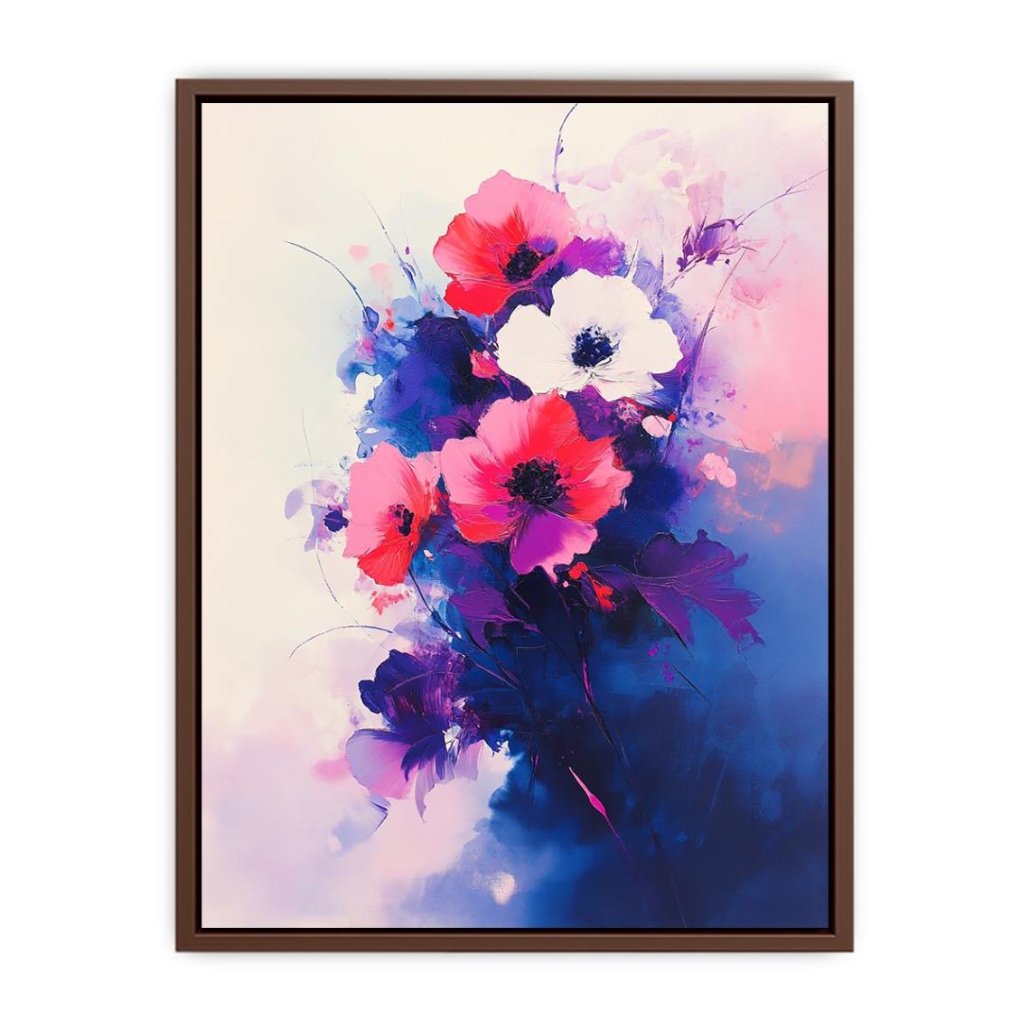 Abstract floral  Poster