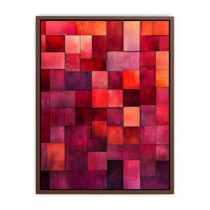 Purple Blocks  Poster