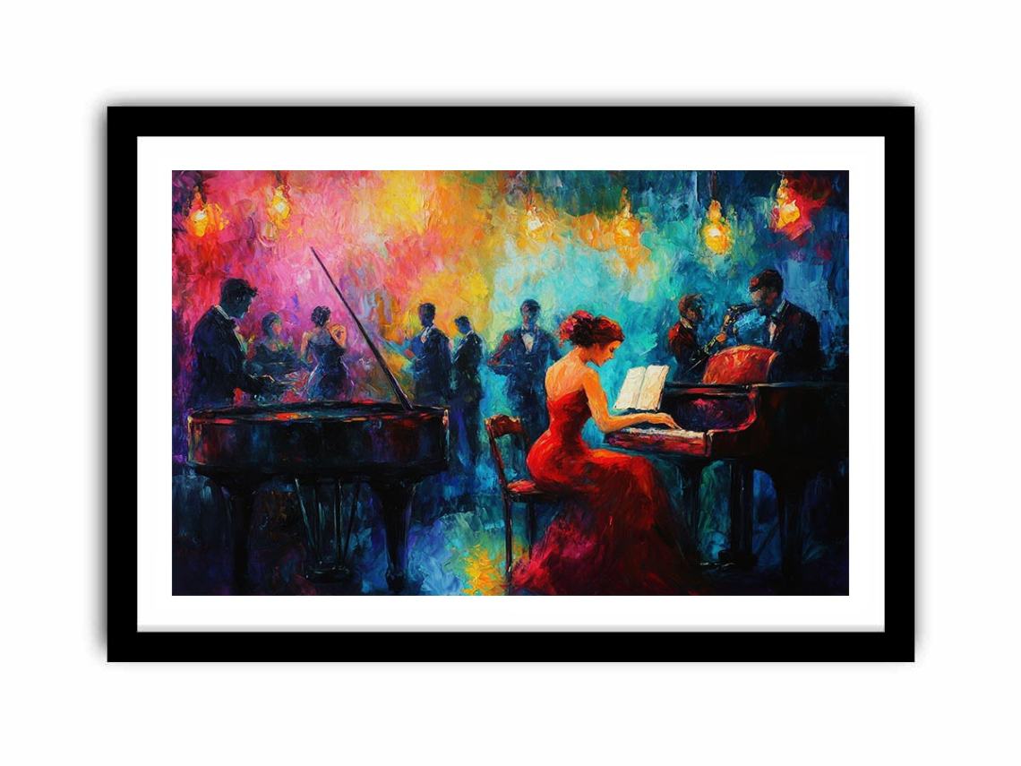 elegant evening  Art Print