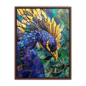 Mosaic peacock  Poster