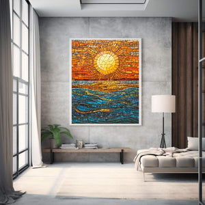 Mosaic sun, 