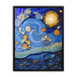 Mosaic Starry Night  Painting