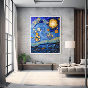Mosaic Starry Night 