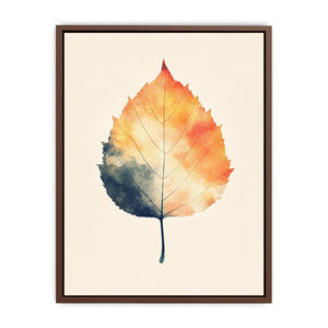 minimalist leaf  Poster