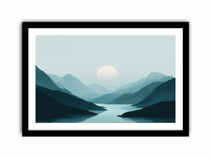 Wow  Valley   Art Print