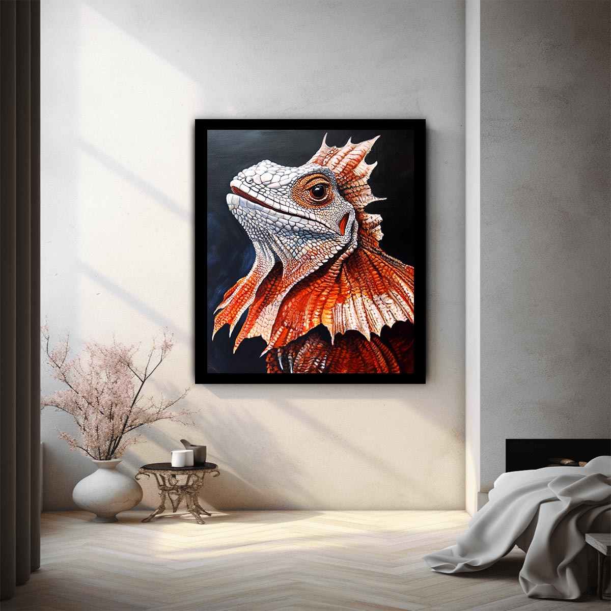 Frilled Neck Lizard 