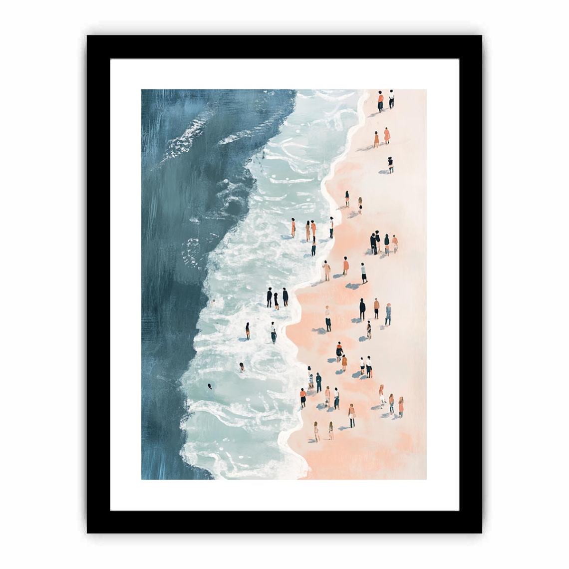 Beachgoer  Art Print