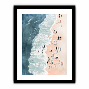 Beachgoer  Art Print