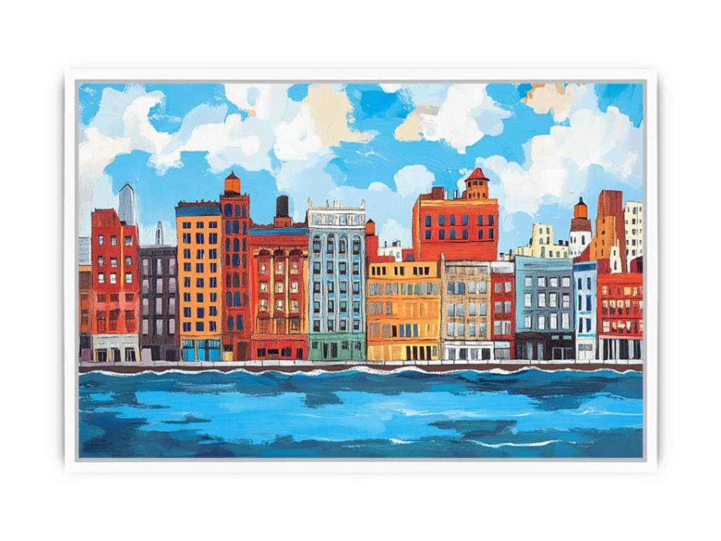 coastland Framed Print