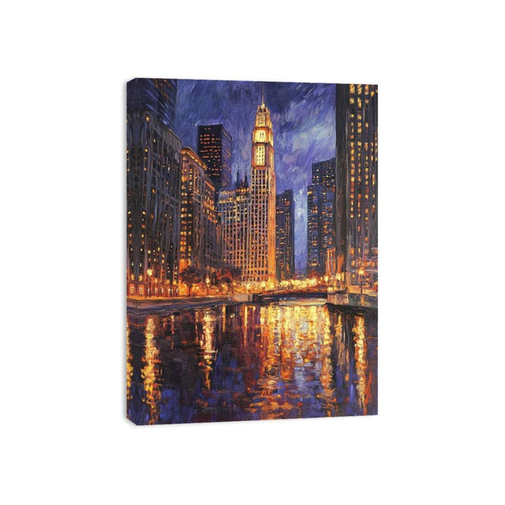 Night Light Canvas Print