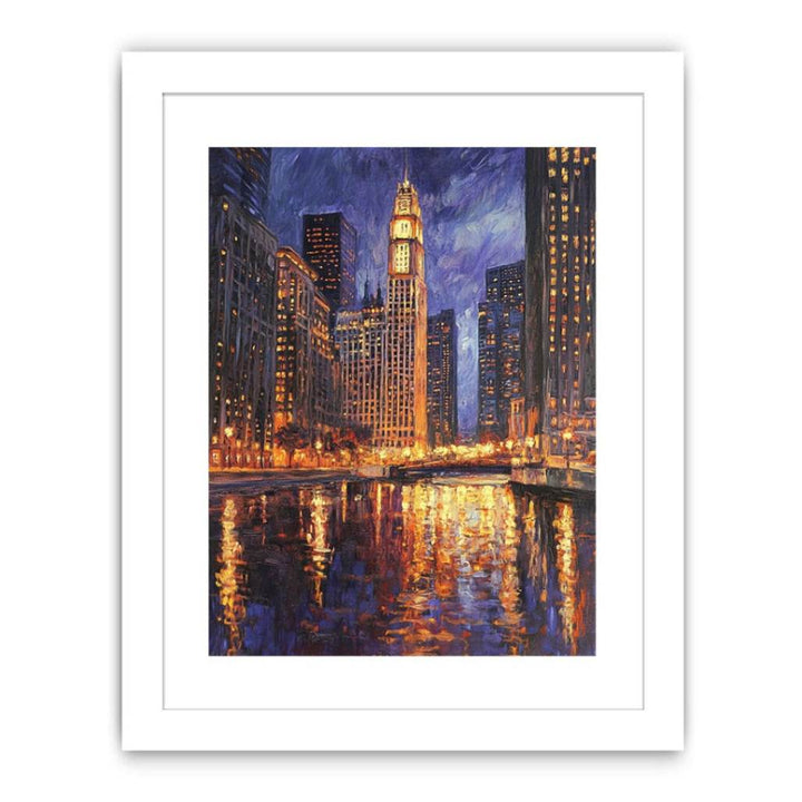 Night Light Streched canvas