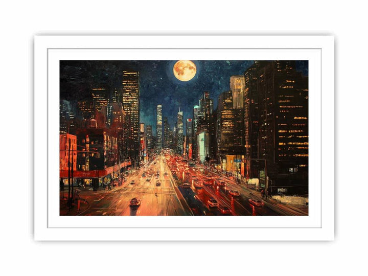 new york 43 Streched canvas