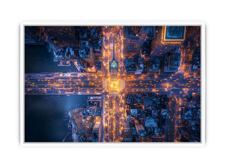 new york 44 Framed Print