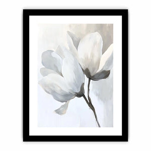 White Petals  Art Print