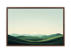 Green landscape  Poster