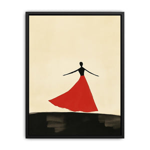 She danced  Painting