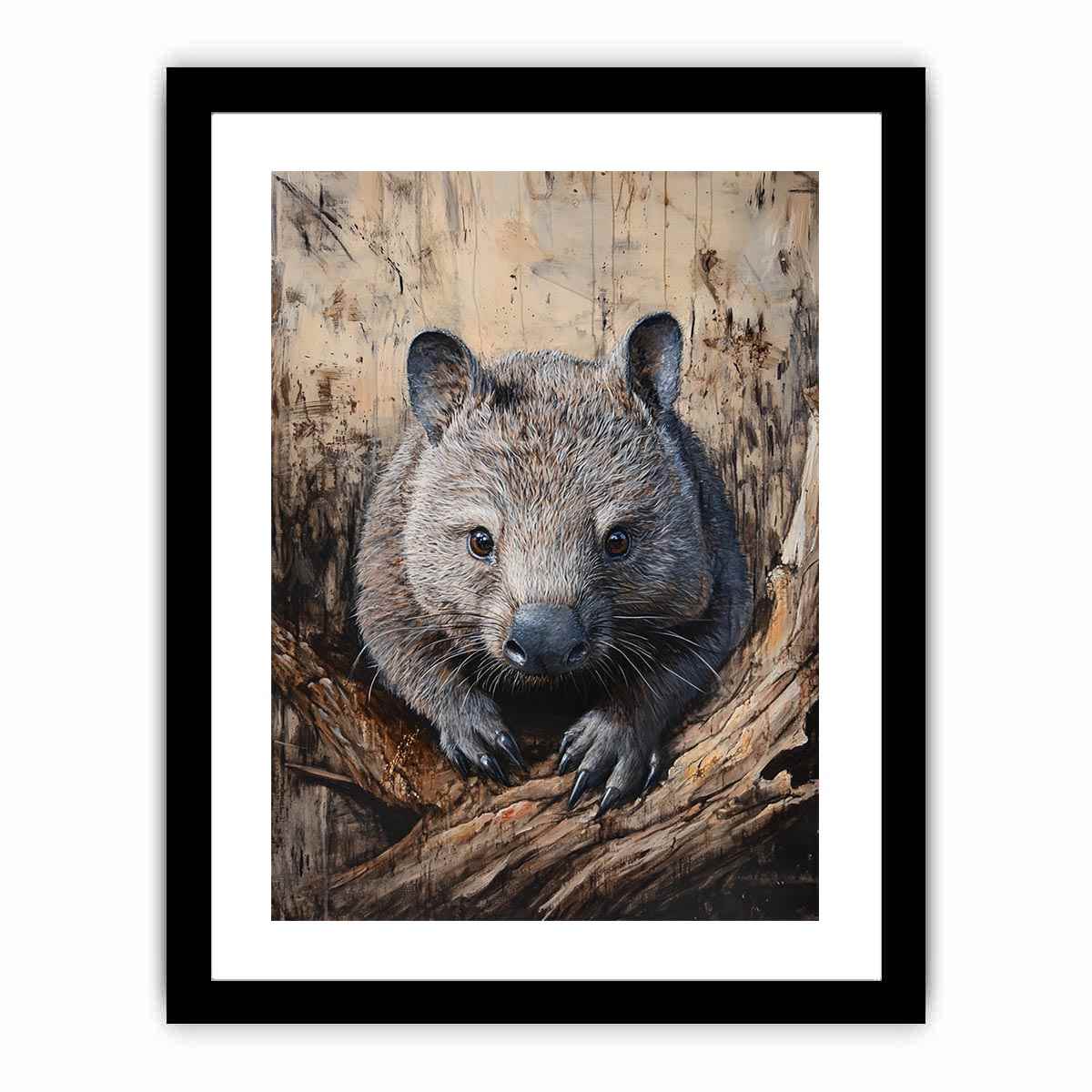 Wombat  Art Print