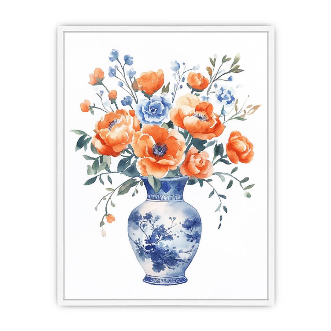 flolwer Jar Framed Print