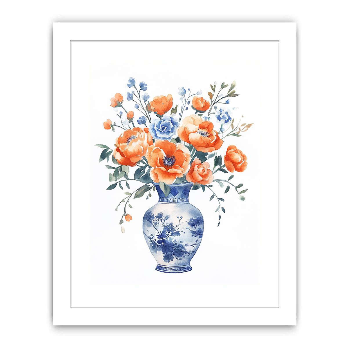 flolwer Jar Streched canvas