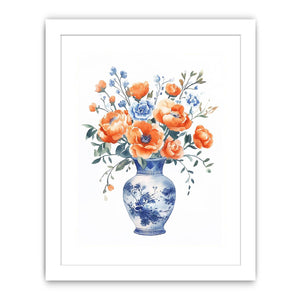 flolwer Jar Streched canvas