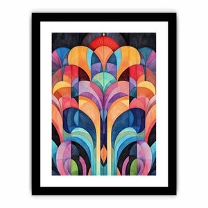 Symphony of Lines  Art Print