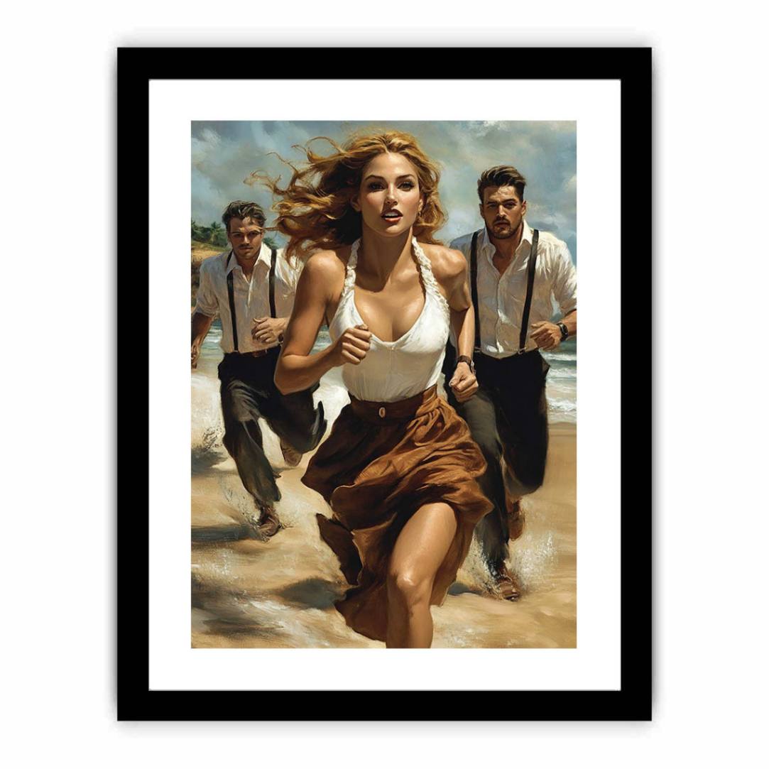 On the Run  Art Print