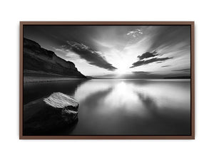 Monochrome  Lake  Poster