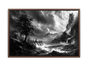 Monochrome Landscape  Poster