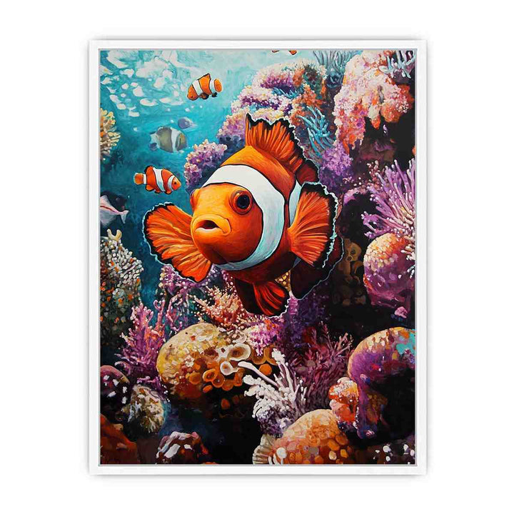 Clownfish Framed Print