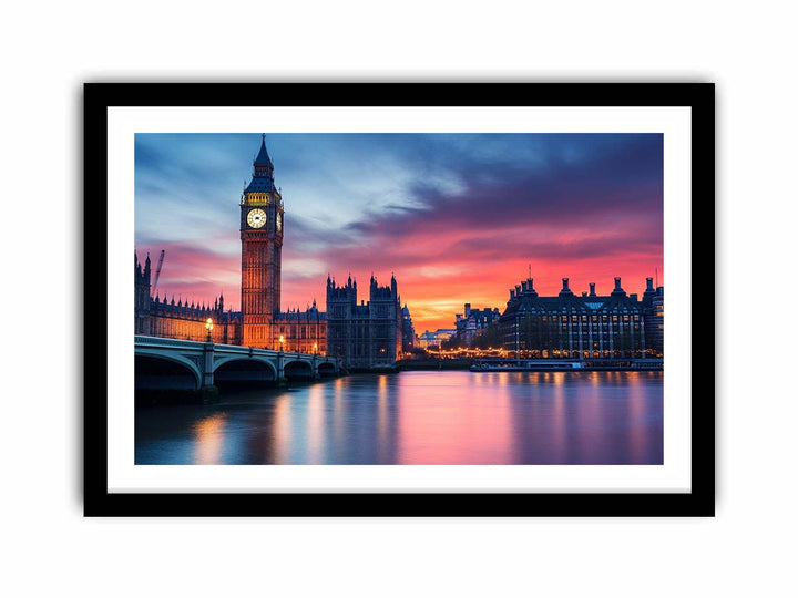 London Lights  Art Print