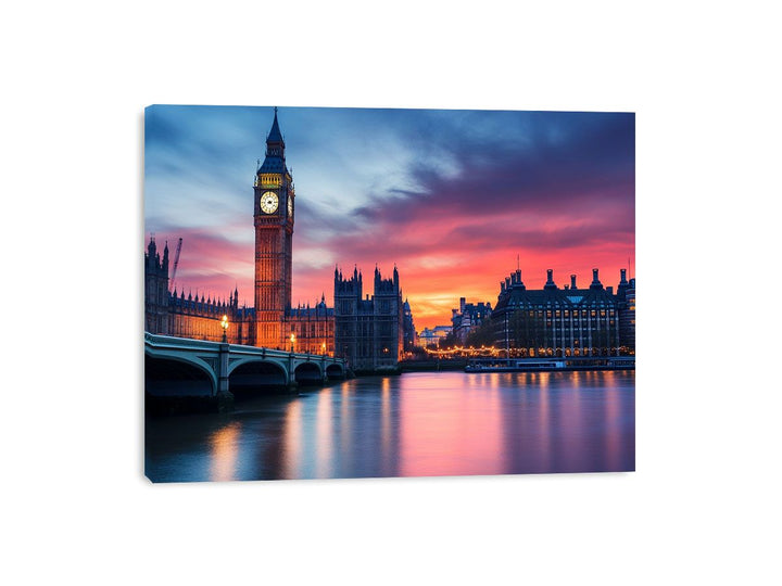 London Lights Canvas Print