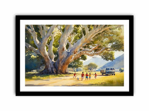 Whispers of Childhood  Art Print