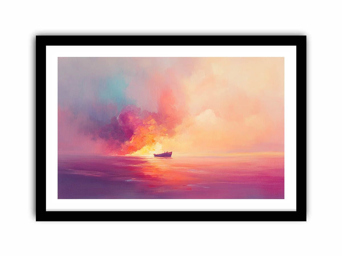 Mystic Stillness  Art Print