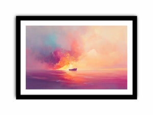 Mystic Stillness  Art Print