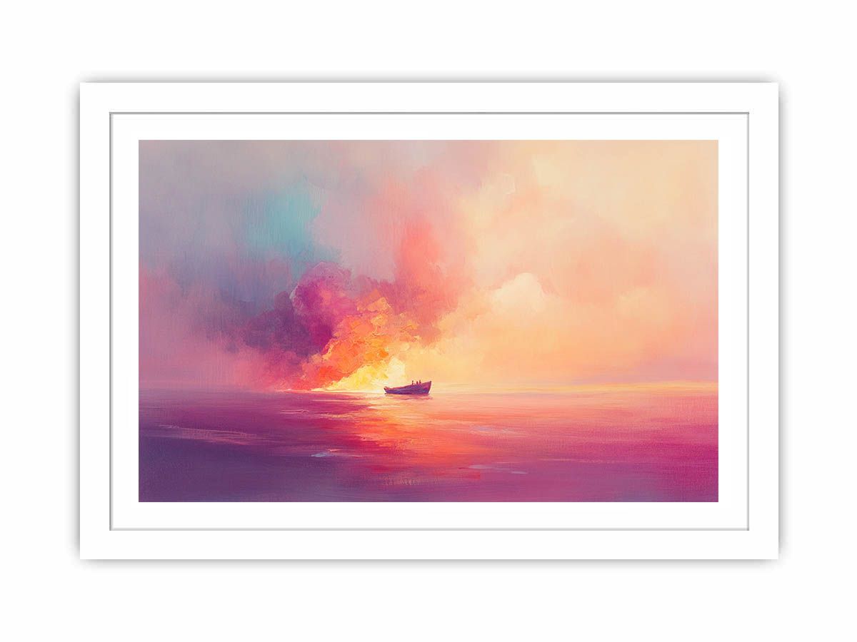 Mystic Stillness Streched canvas