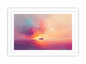 Mystic Stillness Streched canvas