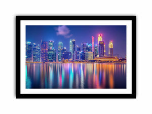 Singapore Serenade  Art Print