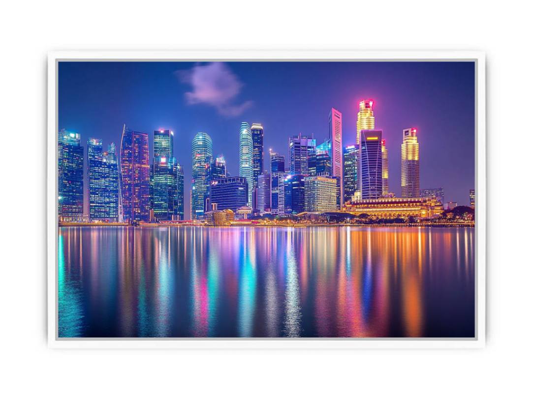 Singapore Serenade Framed Print